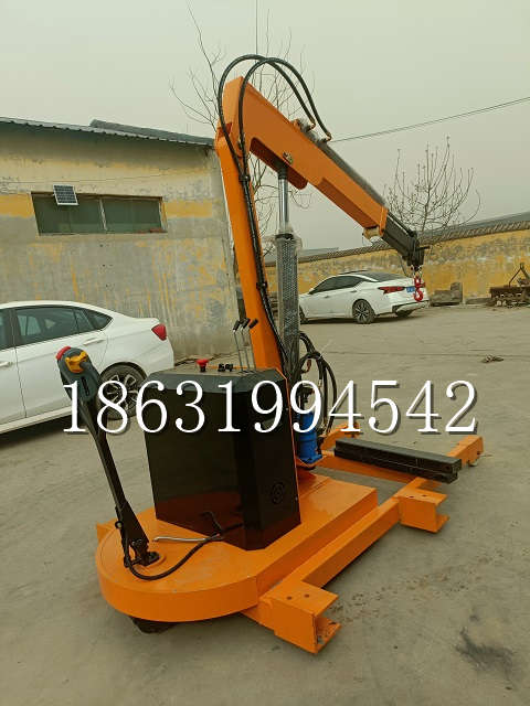 青铜峡市自卸车厢随车吊 自制轮式四不像起重机 四驱平板吊 5吨 贵盛